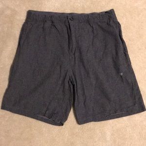 Mack Weldon gray sweatshorts